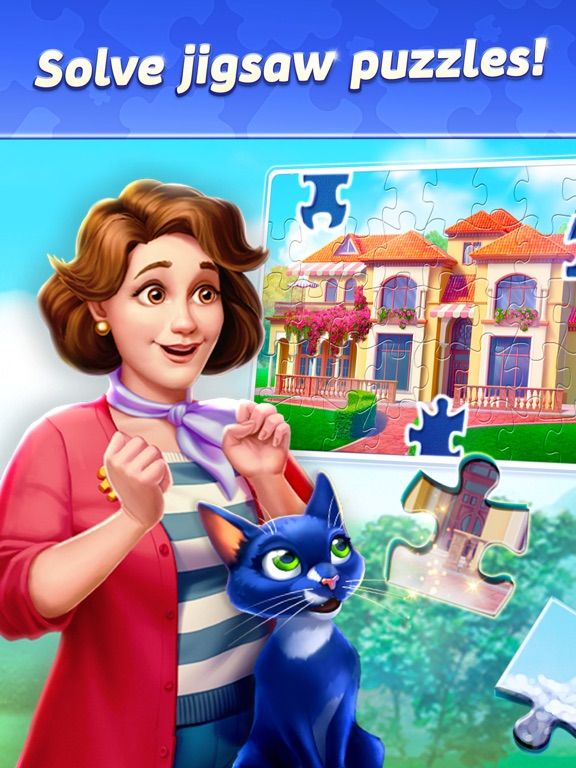 Jigsaw Puzzle Villa-Design game screenshot