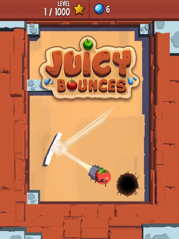 Juicy Bounces game screenshot