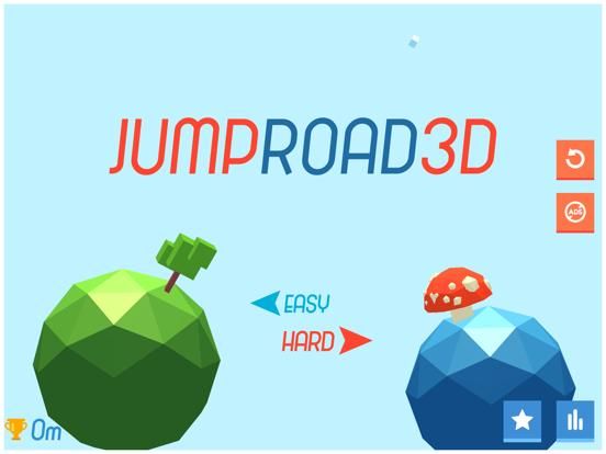 Jump Road 3D: Color Balls Run game screenshot
