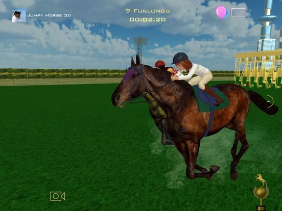 Jumpy Horse Racing game screenshot