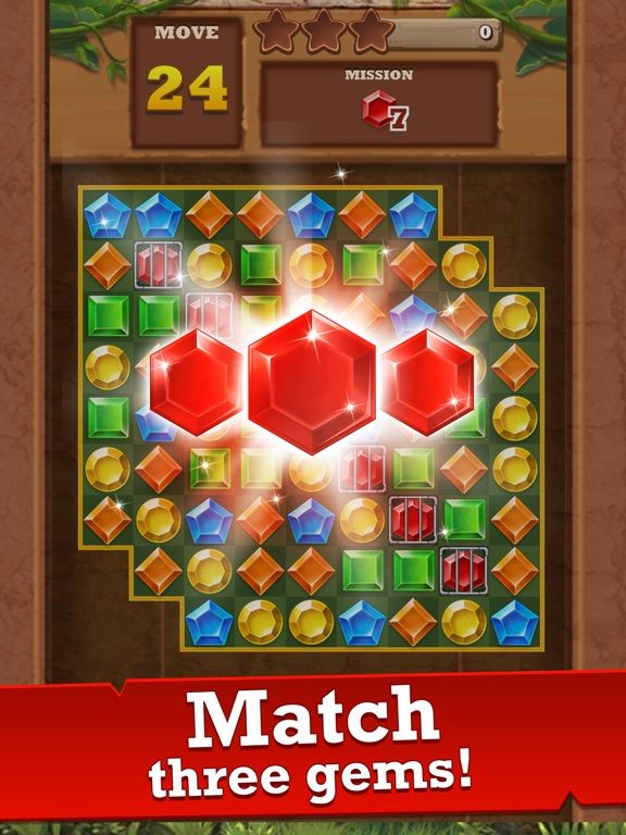 Jungle Gem Blast App Screenshot