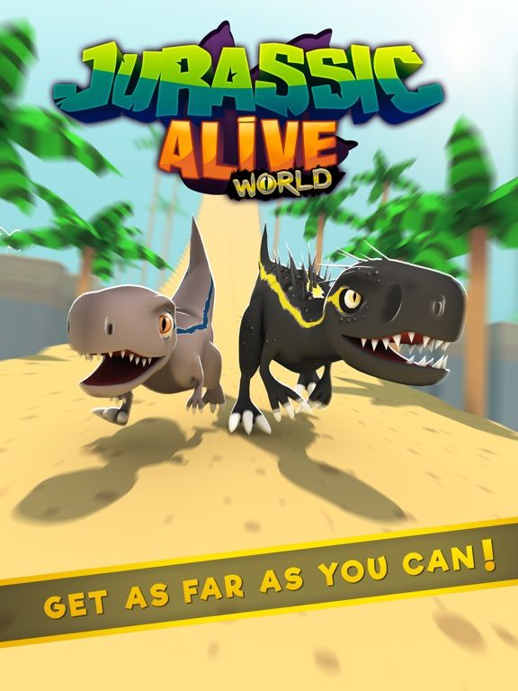 Jurassic Alive: World T-Rex game screenshot