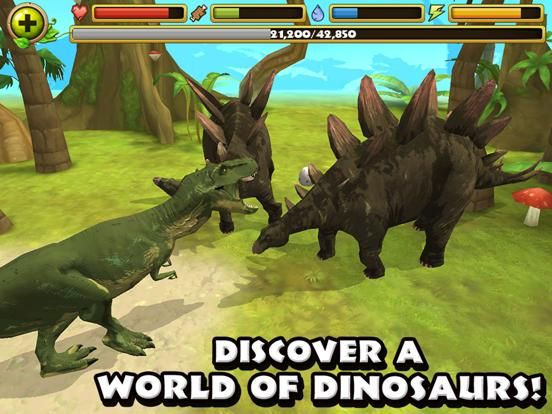 Jurassic World: Tyrannosaurus Rex Dinosaur Simulator game screenshot