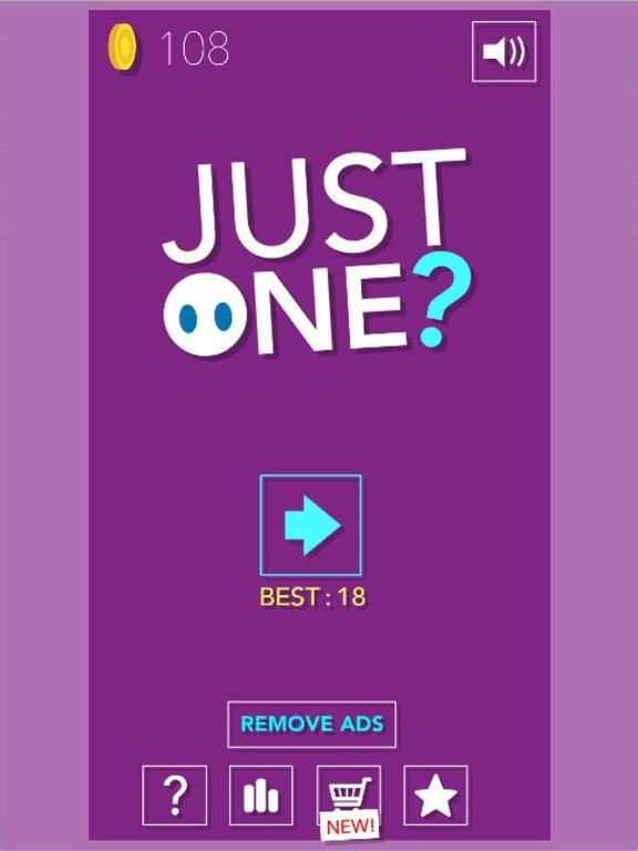 Just One? App Screenshot
