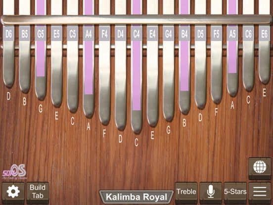 Kalimba Royal game screenshot