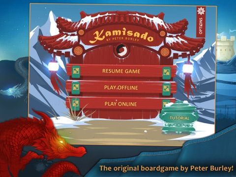 Kamisado game screenshot