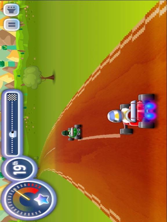 Kart Rider Racing Car Rush game screenshot