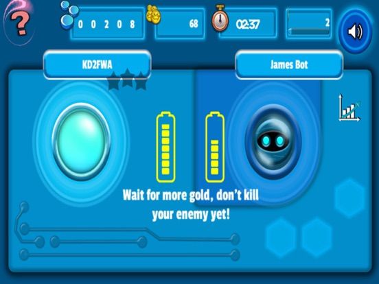 Keep Down App Screenshot