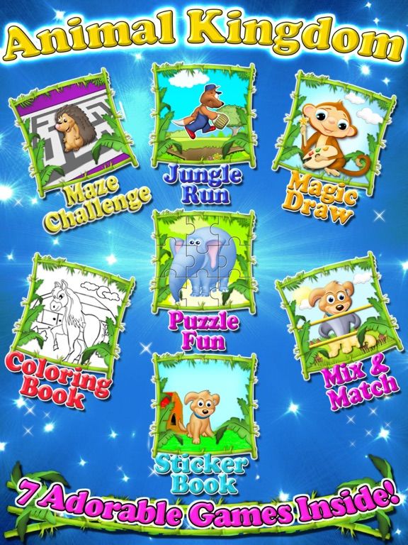 Kids Animal Draw game screenshot