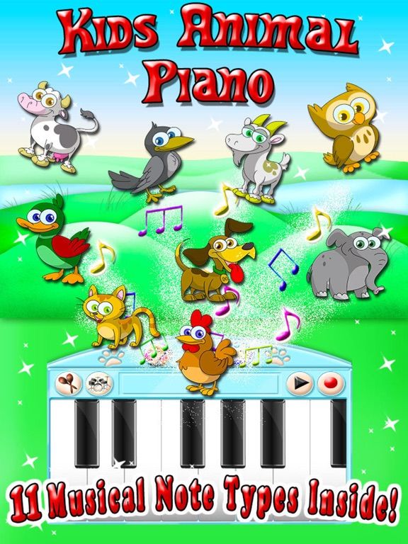Kids Animal Piano game screenshot