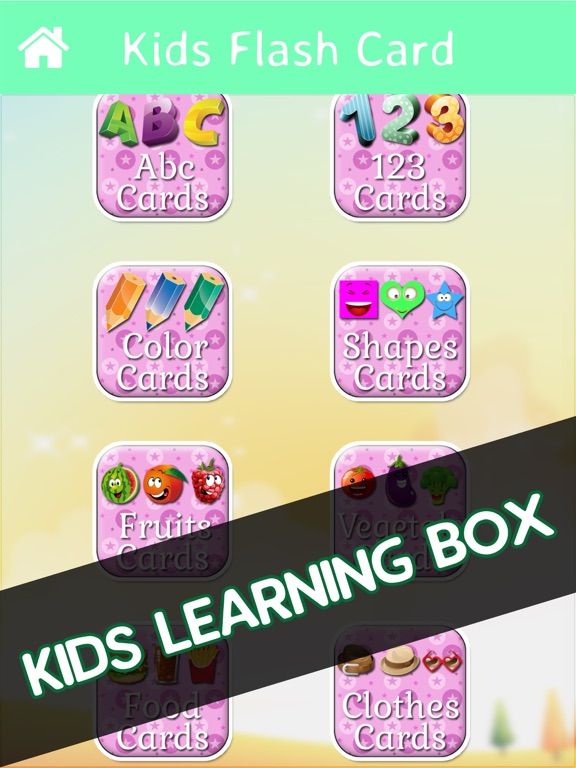 Kids Educational Flashcards game screenshot