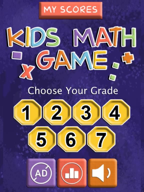 Kids Math Game game screenshot