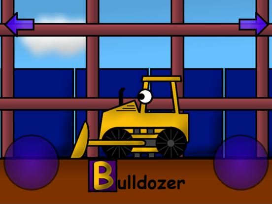 Kids Trucks: Construction Alphabet for Toddlers game screenshot