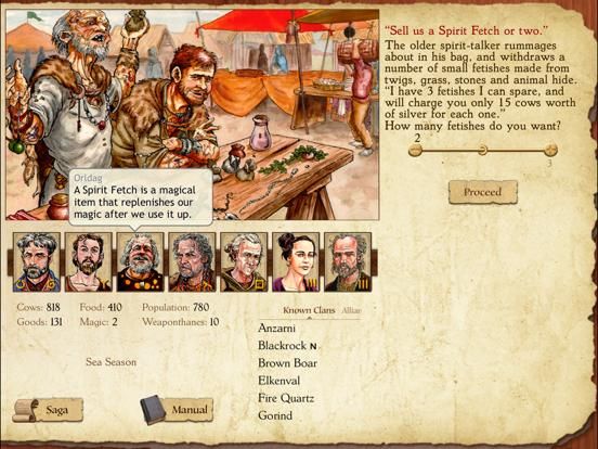 King of Dragon Pass game screenshot