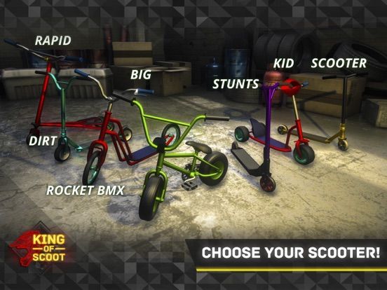 King Of Scooter App Screenshot