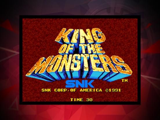 KING OF THE MONSTERS game screenshot