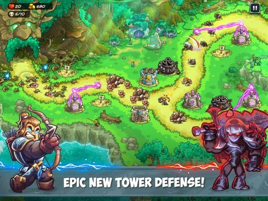 Kingdom Rush 5: Alliance TD game screenshot