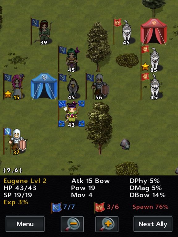 Kingturn RPG game screenshot