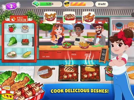 Kitchen Scramble 2: World Cook game screenshot