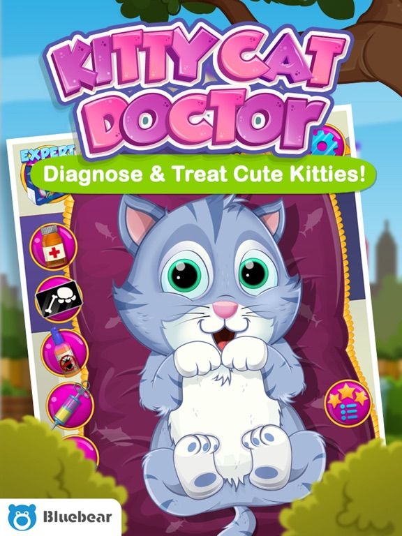 Kitten Doctor game screenshot