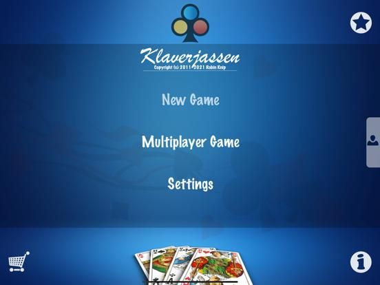 Klaverjas HD Pro game screenshot