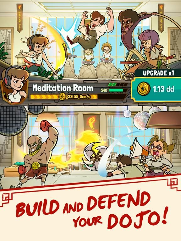 Kung Fu Clicker App Screenshot