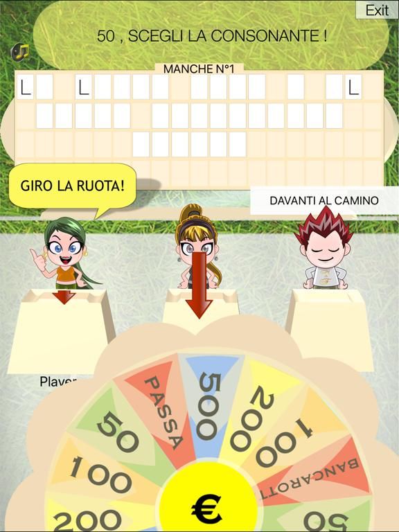 La Ruota Della Fortuna AVATARS App Screenshot