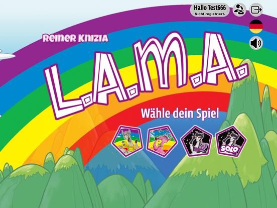 LAMA by Reiner Knizia game screenshot