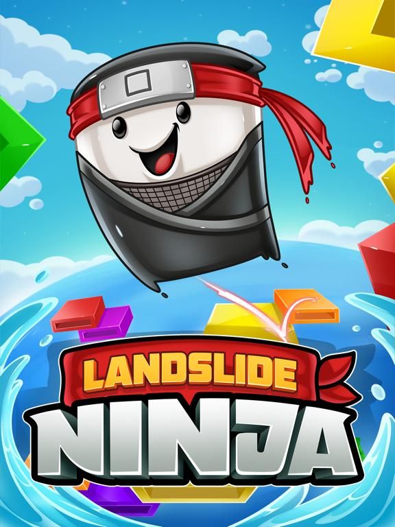 Landslide Ninja game screenshot