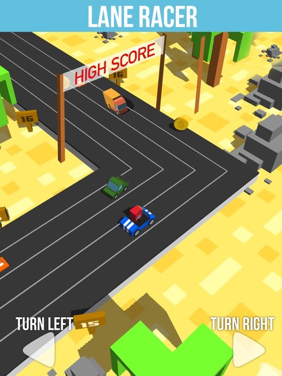 Lane Racer game screenshot