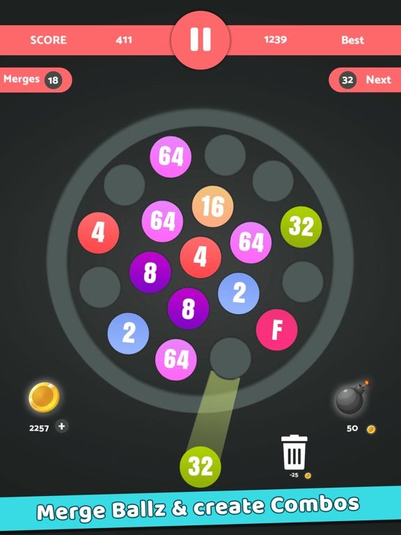 Launch & Merge -Fuse Challenge game screenshot