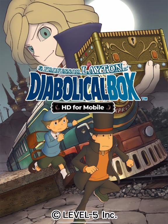 Layton: Diabolical Box in HD game screenshot