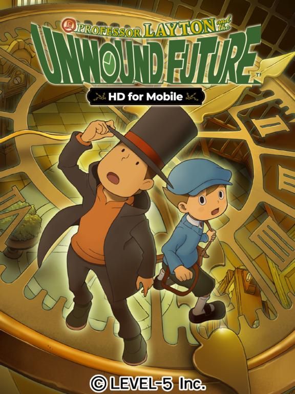 Layton: Unwound Future in HD App Screenshot