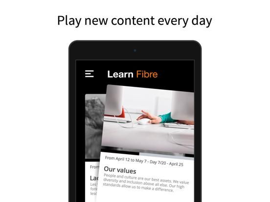 Learn Fibre App Screenshot