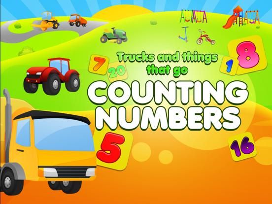 Learn Trucks & Numbers game screenshot