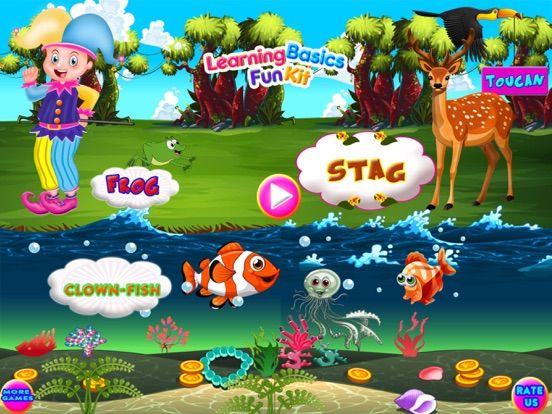Learning Basics Fun Kit App Screenshot