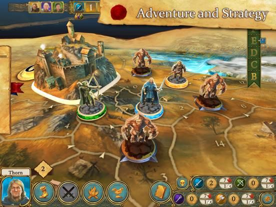 Legends of Andor game screenshot