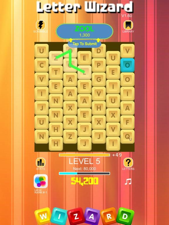 Letter Wizard App Screenshot
