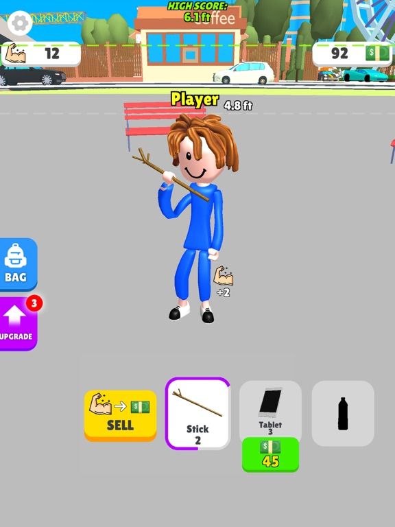 Lifting Hero game screenshot