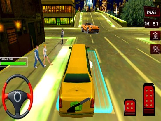 Limo City Car Driver Simulator game screenshot