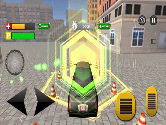 Limo Taxi Driving Adventure 3D game screenshot