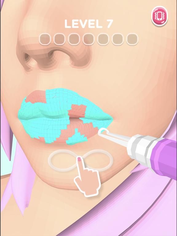 Lip Art 3D App Screenshot
