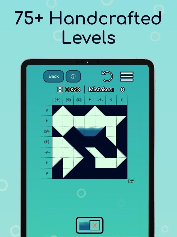 Liquidum (nonogram) game screenshot