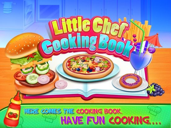 Little Chef Cooking Book App Screenshot