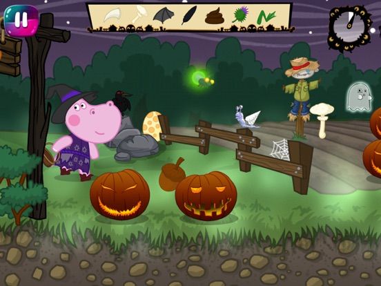 Little witch: Magic games game screenshot