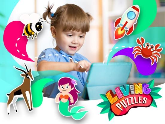 Living Puzzles for kids App Screenshot