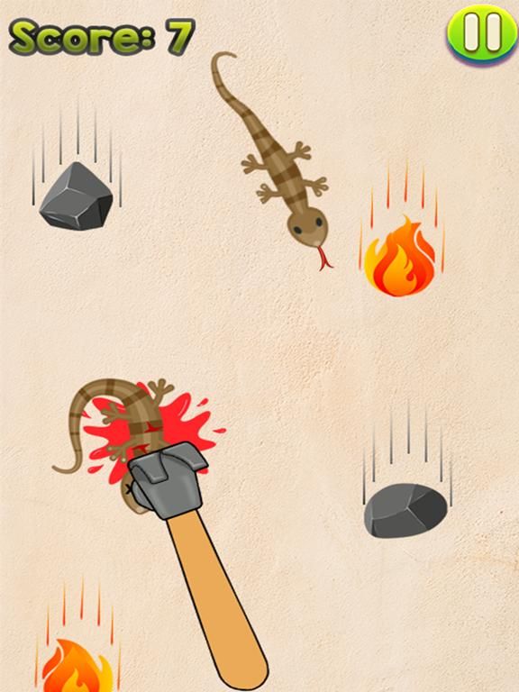 Lizard Striker App Screenshot