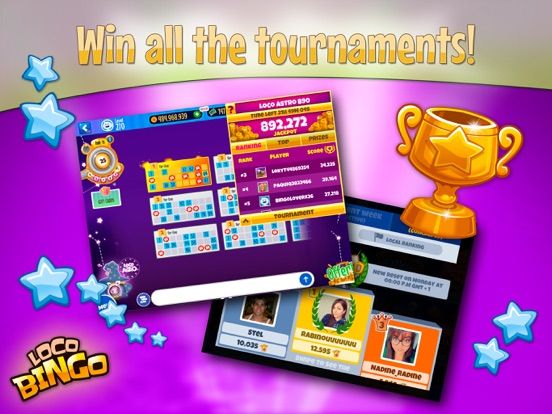 Loco Bingo Online App Screenshot