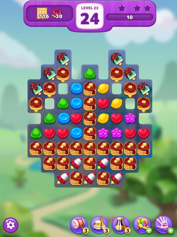 Lollipop: Sweet Taste Match3 game screenshot