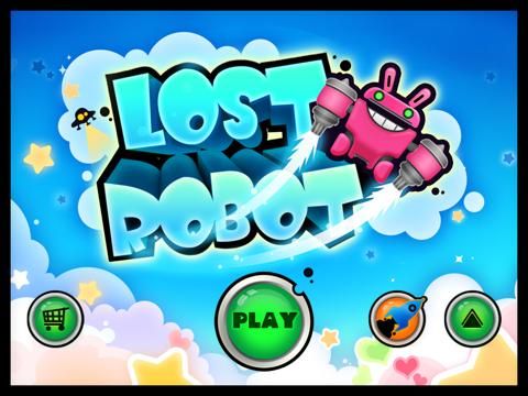 Lost Robot – A Physics Puzzler game screenshot